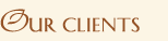 Clients of Barn Histories